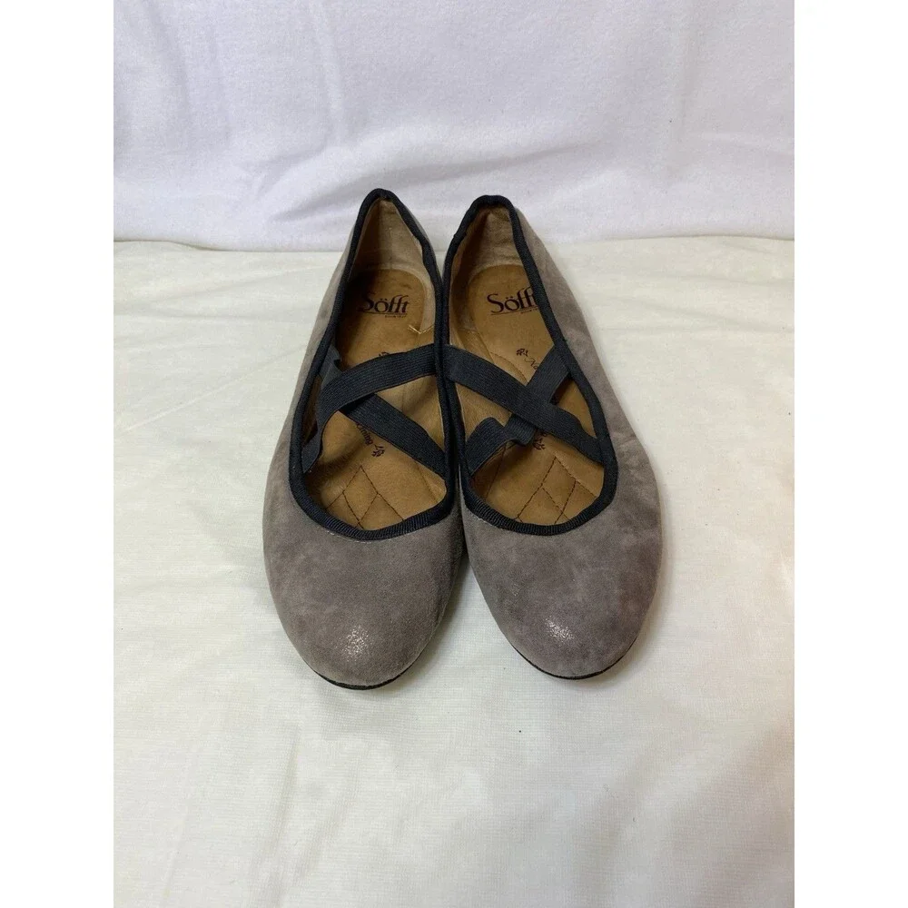 Sofft Barris 1108891 Women 9M Bronze Gray Leather  Driver Moccasin Loafer Shoes - Picture 7 of 7